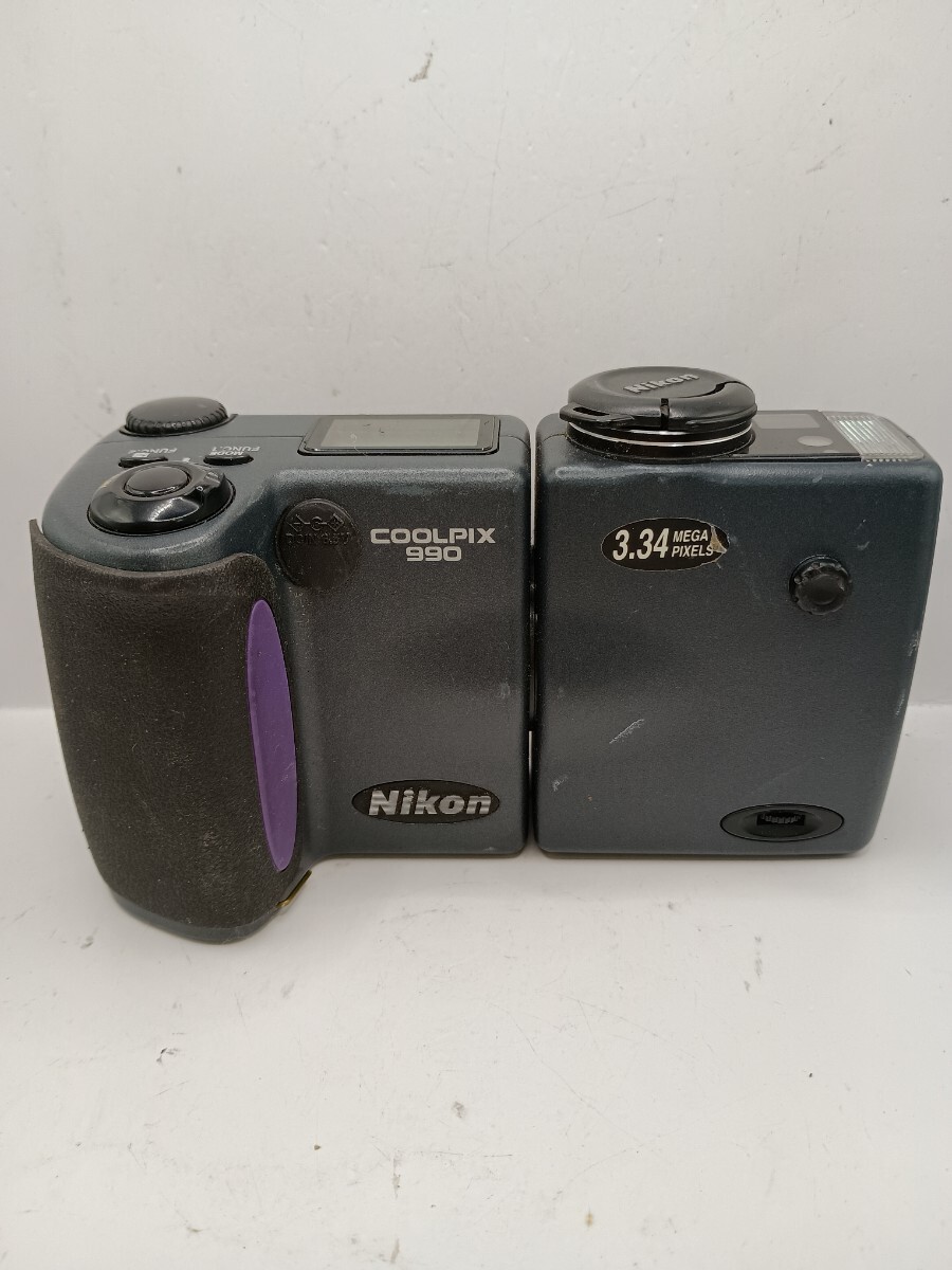 7974 1円スタート【動作未確認】Nikon COOLPIX E990 コンパクトデジタルカメラ　ブラック