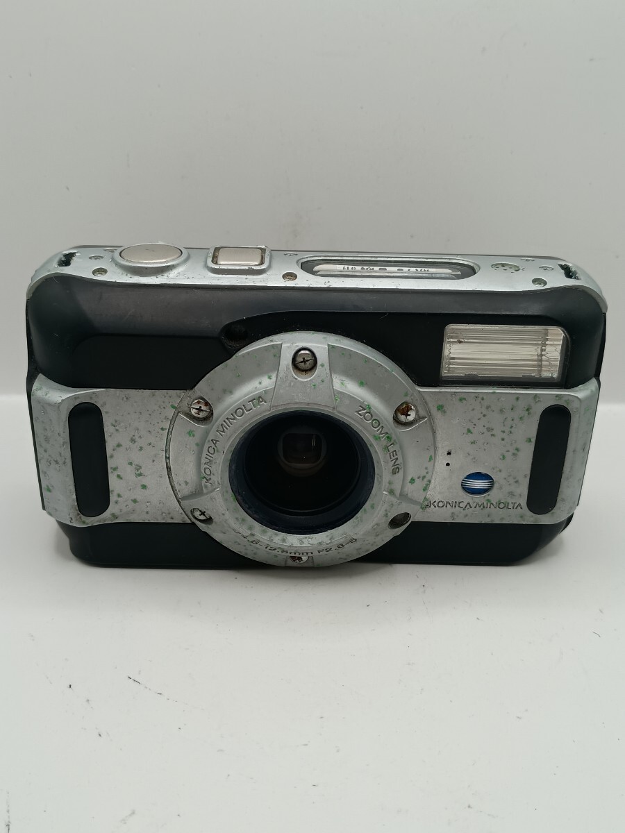 6186 【通電・動作未確認】1円スタート Konica DG-5W ブラック コンパクトデジタルカメラ