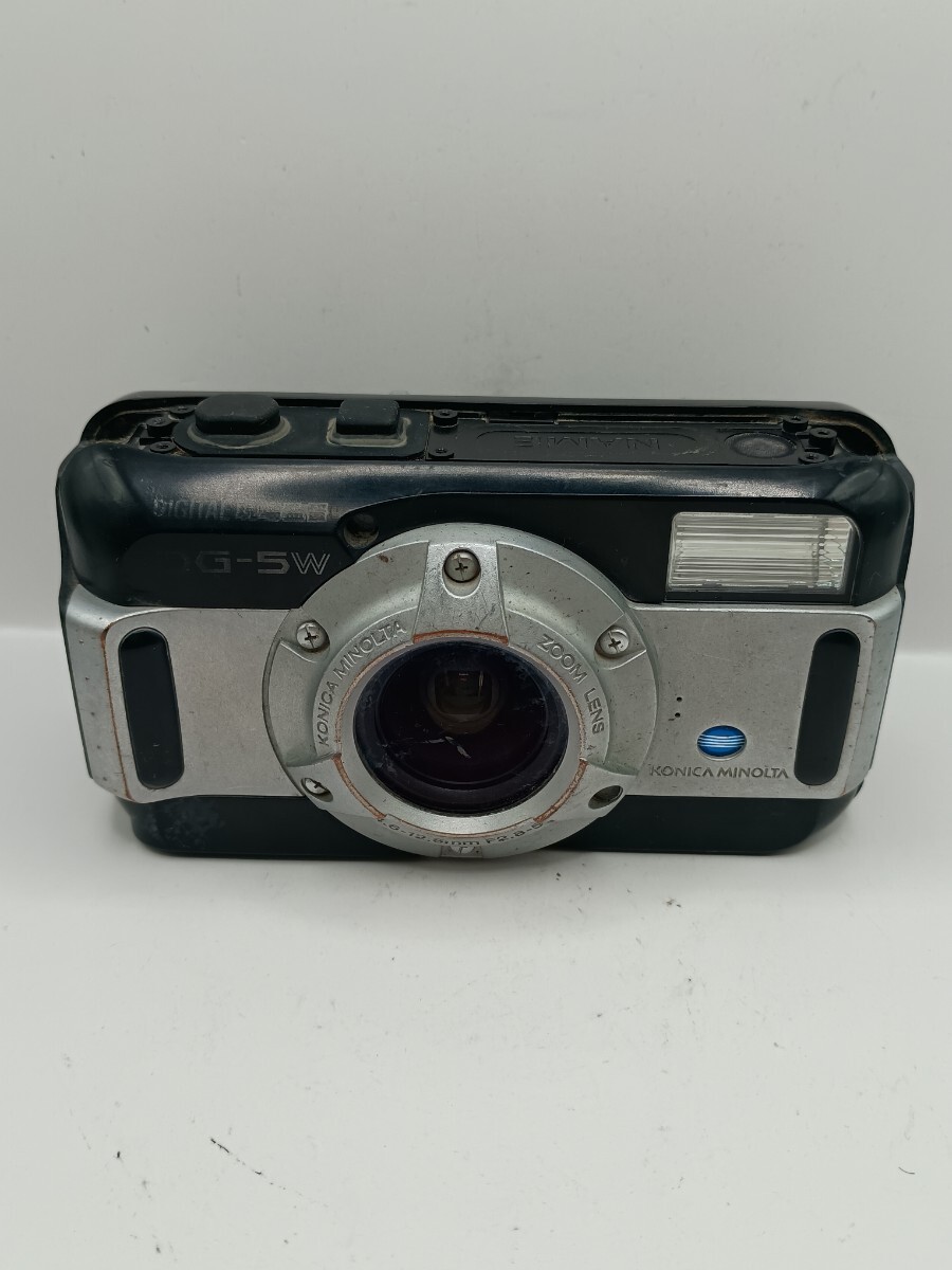 7997 【通電・動作未確認】1円スタート Konica DG-5W ブラック デジタルカメラ