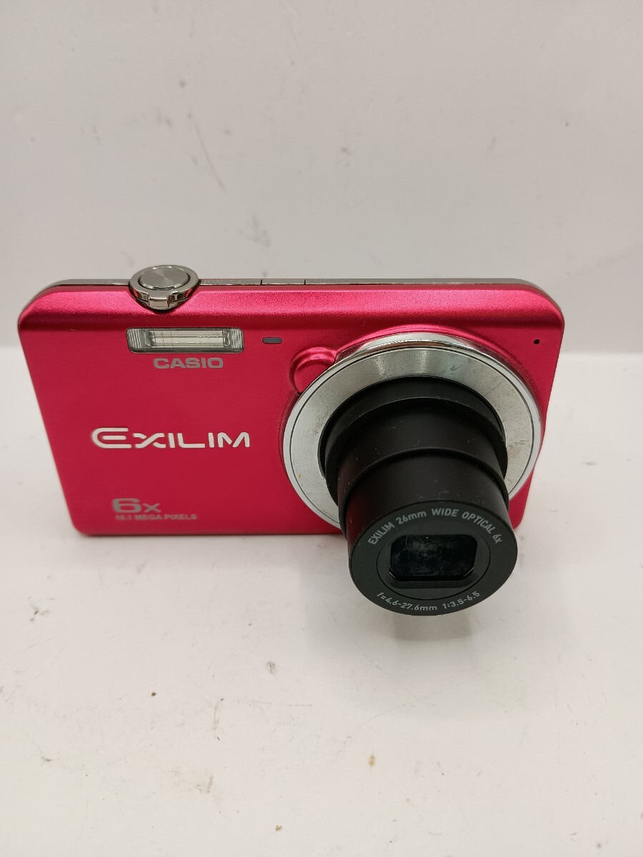 7981 1円スタート【動作確認済み】CASIO EXILIM EX-Z900 コンパクトデジタルカメラ　ピンク