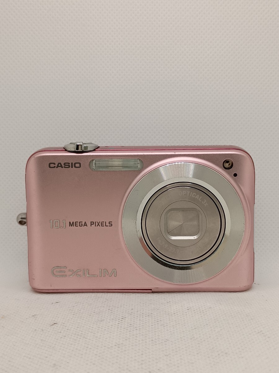 7959【動作確認済み】1円スタート CASIO EXILIM EX-Z1080 コンパクトデジタルカメラ ピンク