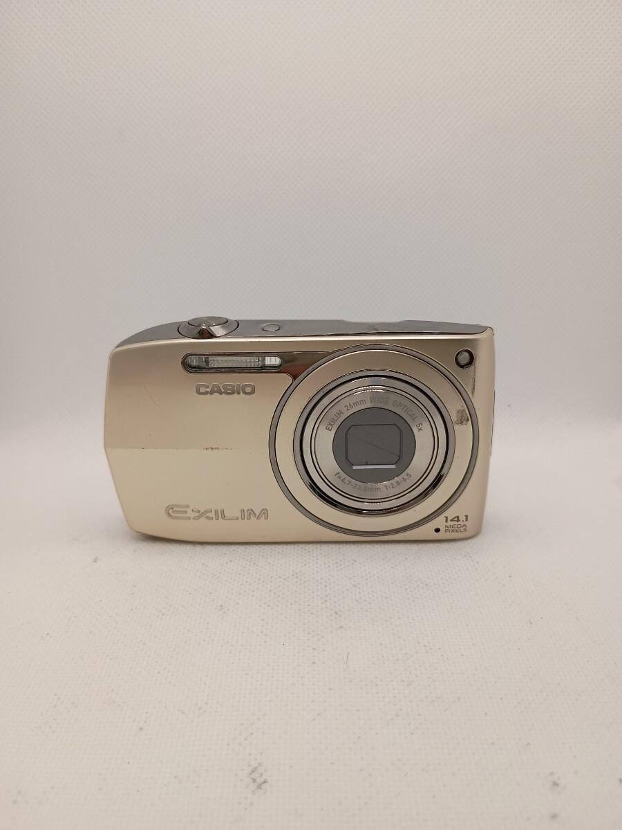 7982【動作確認済み・ジャンク品】1円スタート CASIO EXILIM EX-Z2300 ゴールド カシオ エクシリム コンパクトデジタルカメラ デジカメ
