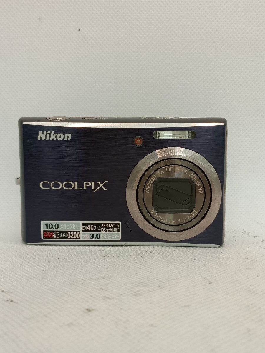 7964【動作確認済み】1円スタート Nikon COOLPIX S610 コンパクトデジタルカメラ ブラック