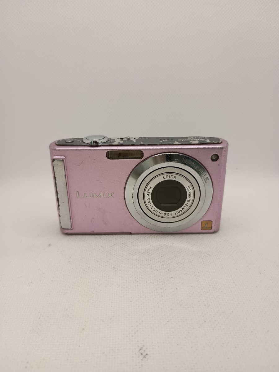 7988【ジャンク品】 Panasonic LUMIX DMC-FS3 ピンク コンパクトデジタルカメラ パナソニック ルミックス デジカメ