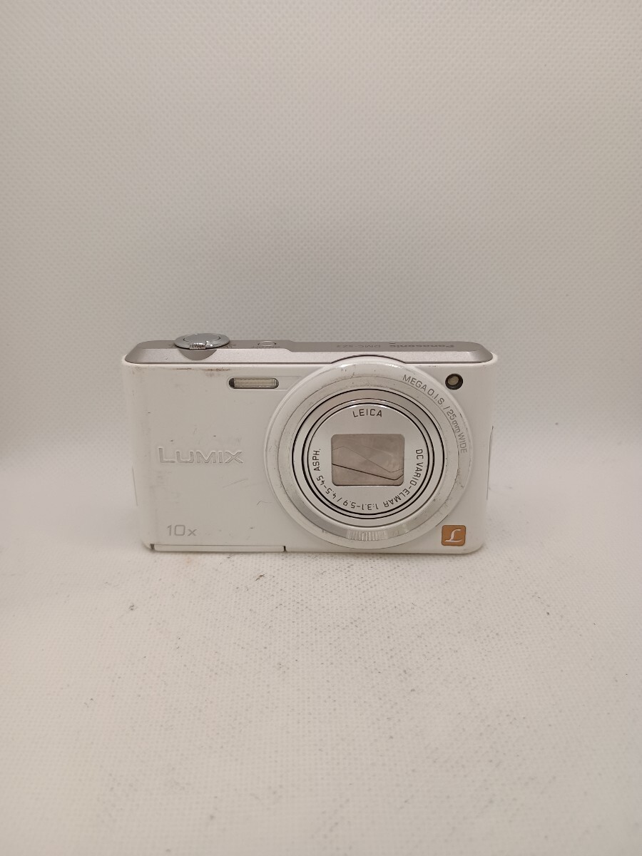 7990【動作確認済み】1円スタート Panasonic LUMIX DMC-SZ3 ホワイト コンパクトデジタルカメラ コンデジ デジカメ ルミックス