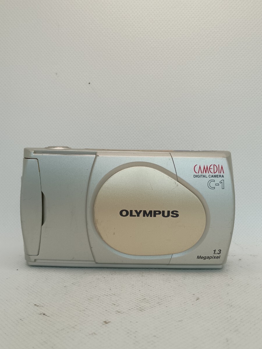 7972【動作確認済み】1円スタート OLYMPUS CAMEDIA C-1 コンパクトデジタルカメラ シルバー