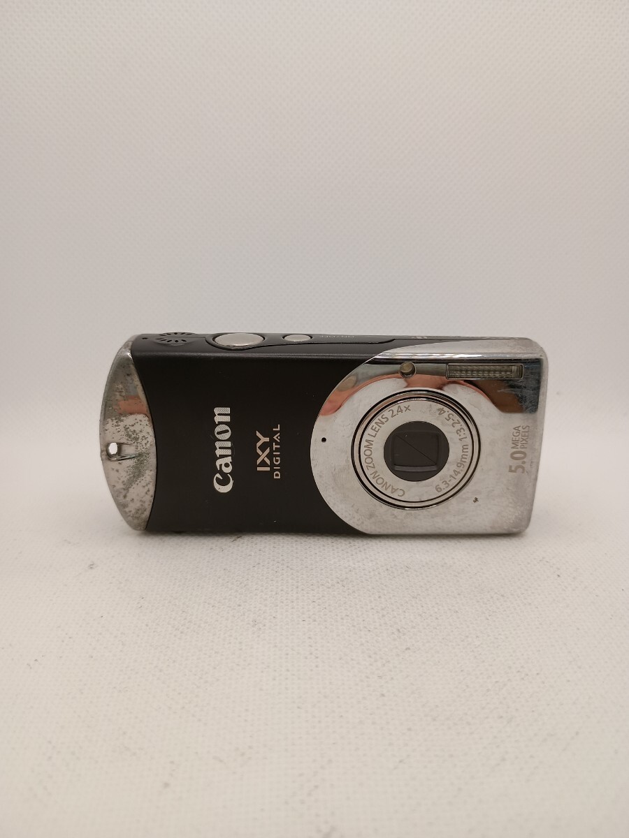 8025【動作確認済み】1円スタート Canon IXY DIGITAL L3 PC1144 ブラック キヤノン コンパクトデジタルカメラ デジカメ