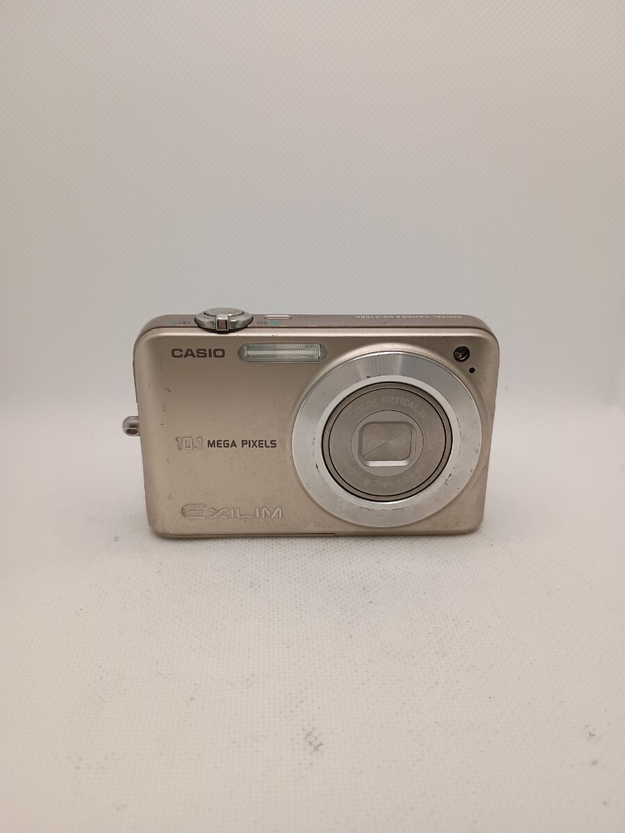 8030【動作確認済み】1円スタート CASIO EXILIM EX-Z1080 ゴールド コンパクトデジタルカメラ カシオ デジカメ
