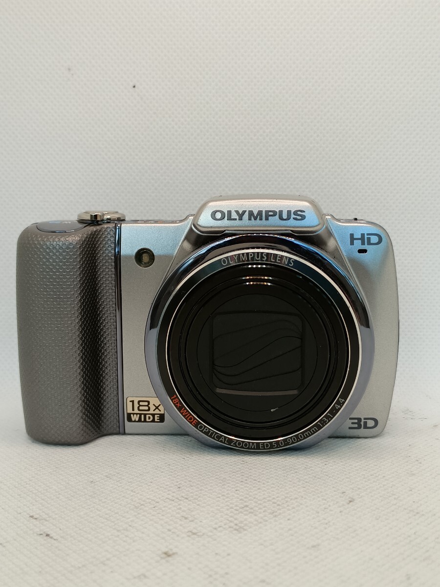 8014【動作確認済み】1円スタート OLYMPUS SZ-10 コンパクトデジタルカメラ シルバー
