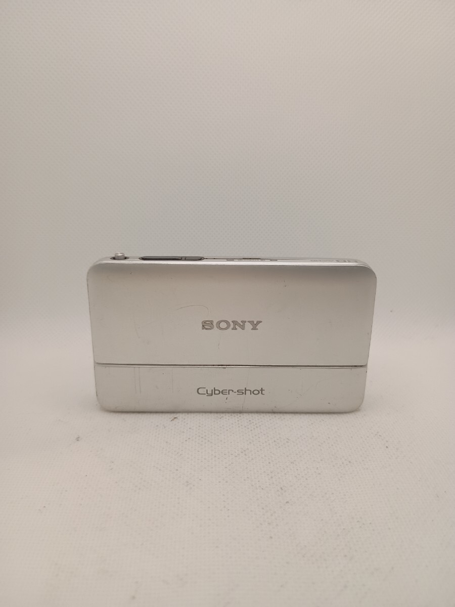 8029【通電確認済み】1円スタート SONY Cyber-shot DSC-TX55 シルバー コンパクトデジタルカメラ ソニー サイバーショット デジカメ