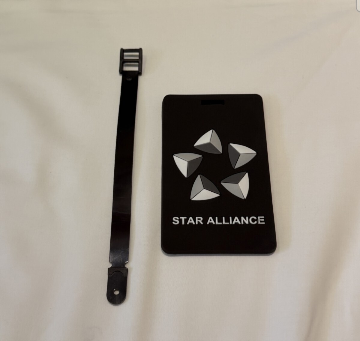 ラスト1 STAR ALLIANCE スターアライアンス ネームタグ ラゲッジタグ ノベルティ　航空関連