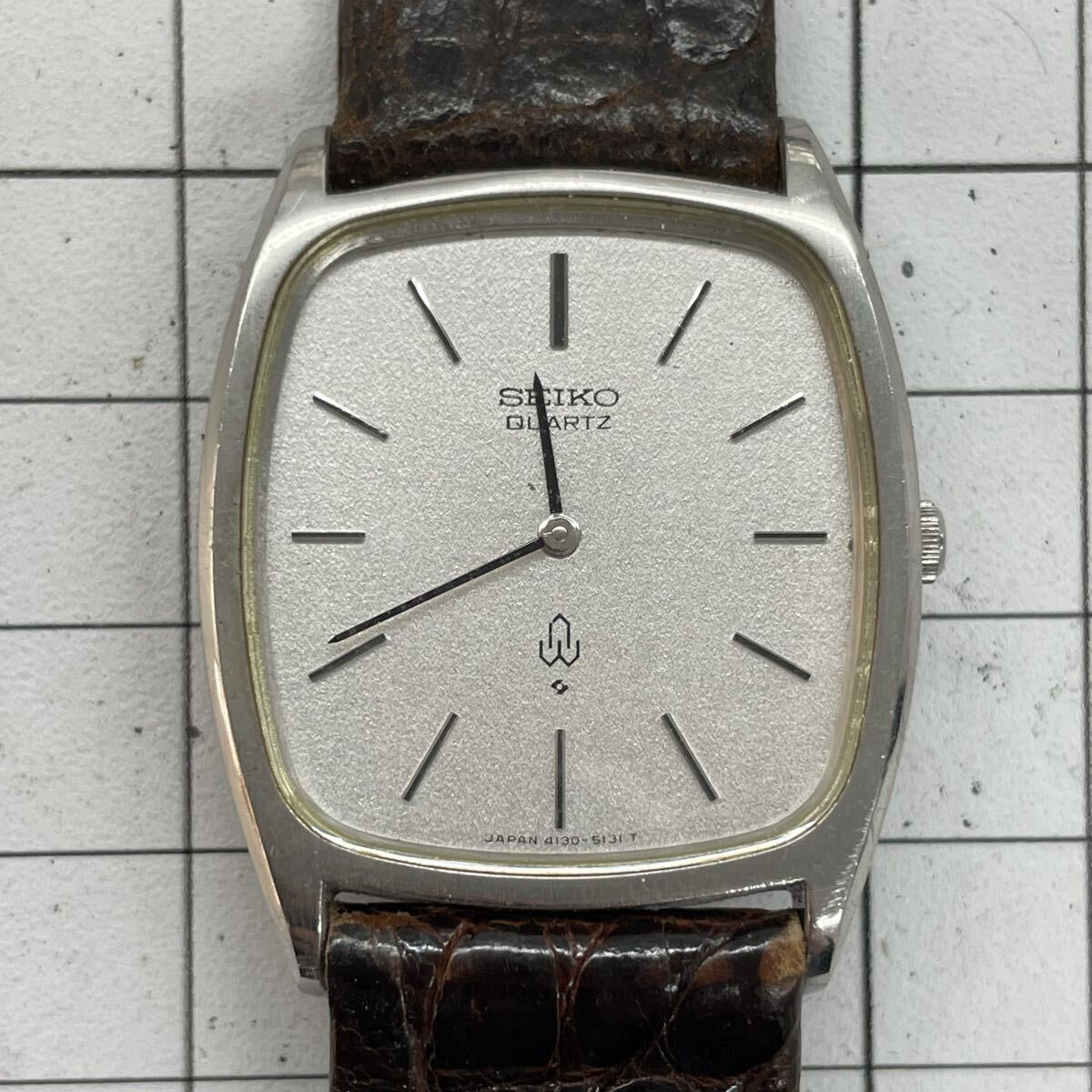 8sy SEIKO セイコー 4130-5130 腕時計 スクエア アナログ