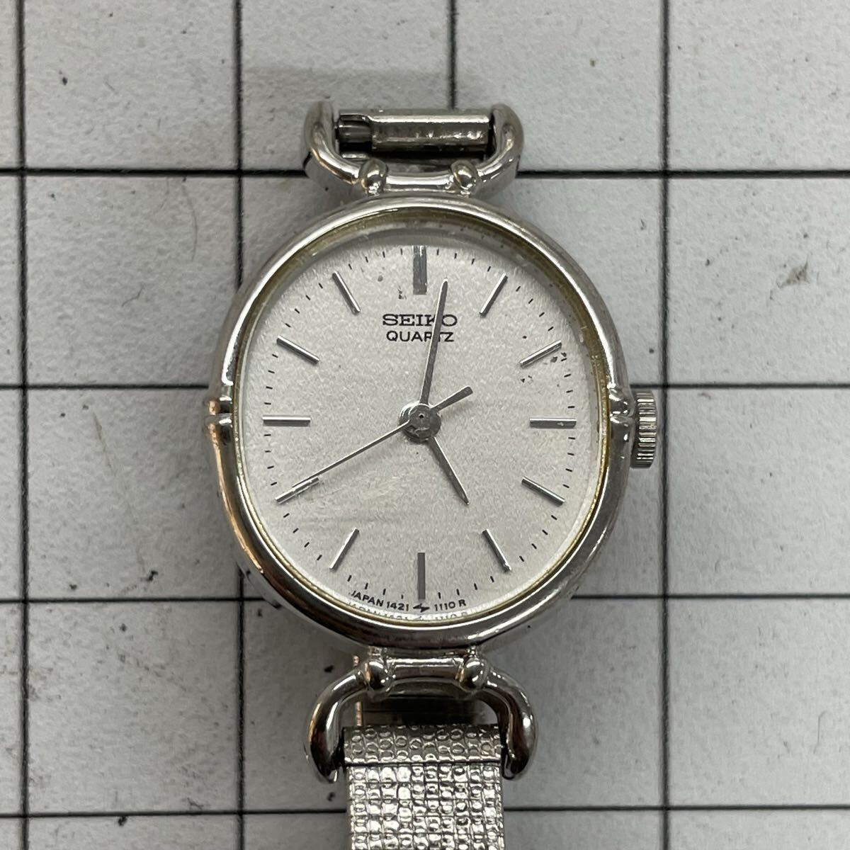 8sy SEIKO セイコー 1421-5650 腕時計 ヴィンテージ スクエア アナログ