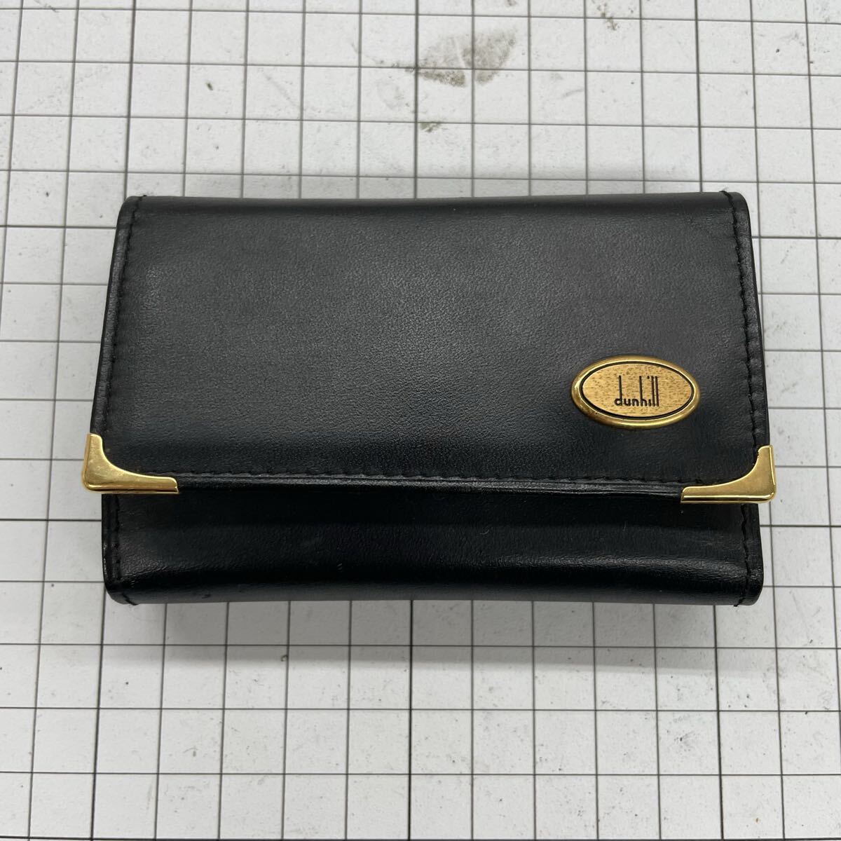 8ysR dunhill ダンヒル キーケース ブラック 黒