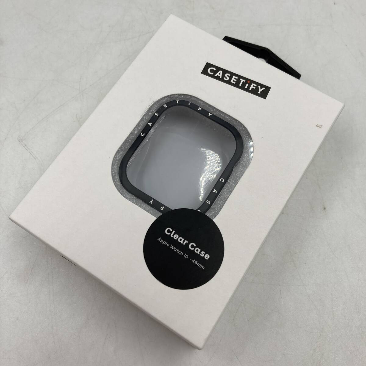 CASETiFY クリアケース [Apple Watch シリーズ 10 に対応] - 46mm - ブラック/Y42852-E2