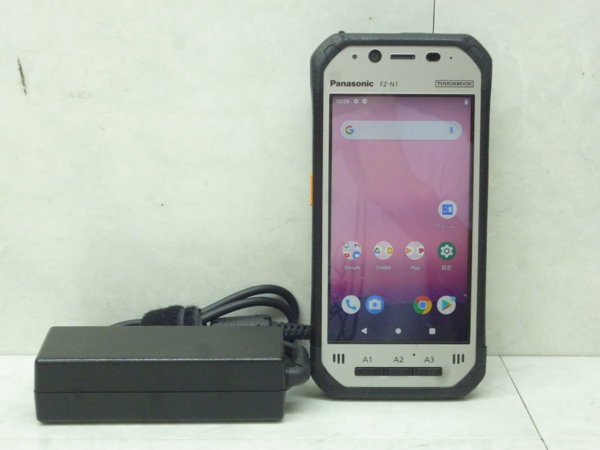 ☆1円☆TOUGHBOOK FZ-N1ESEAZKJ☆Qualcomm SDM660 2.20GHz+1.80GHz/3GB/eMMC32GB/無線/Bluetooth/WAN/GPS/カメラ/Android 11☆