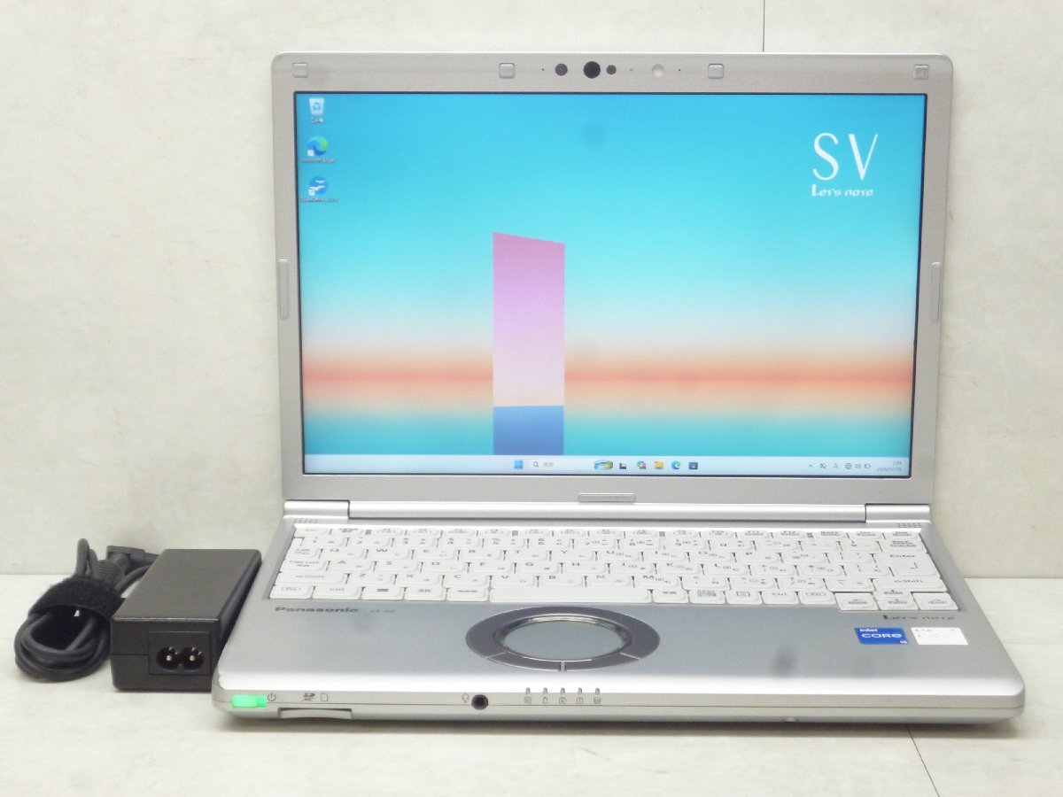 ☆1円☆第11世代☆CF-SV1RELKS☆Core i5 2.60GHz/16GB/SSD256GB/高解像度1920×1200/累積6420/無線/Bluetooth/カメラ/Office/DtoD領域☆