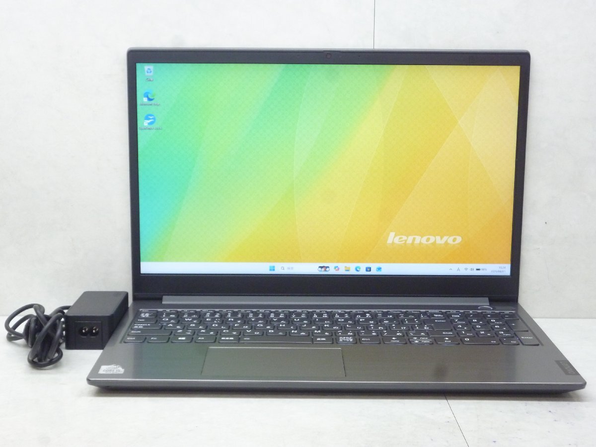 ☆1円☆第10世代☆Lenovo Thinkbook 15-IIL☆Core i5 1.00GHz/8GB/SSD256GB/高解像度/無線/Bluetooth/カメラ/Office/Win11☆