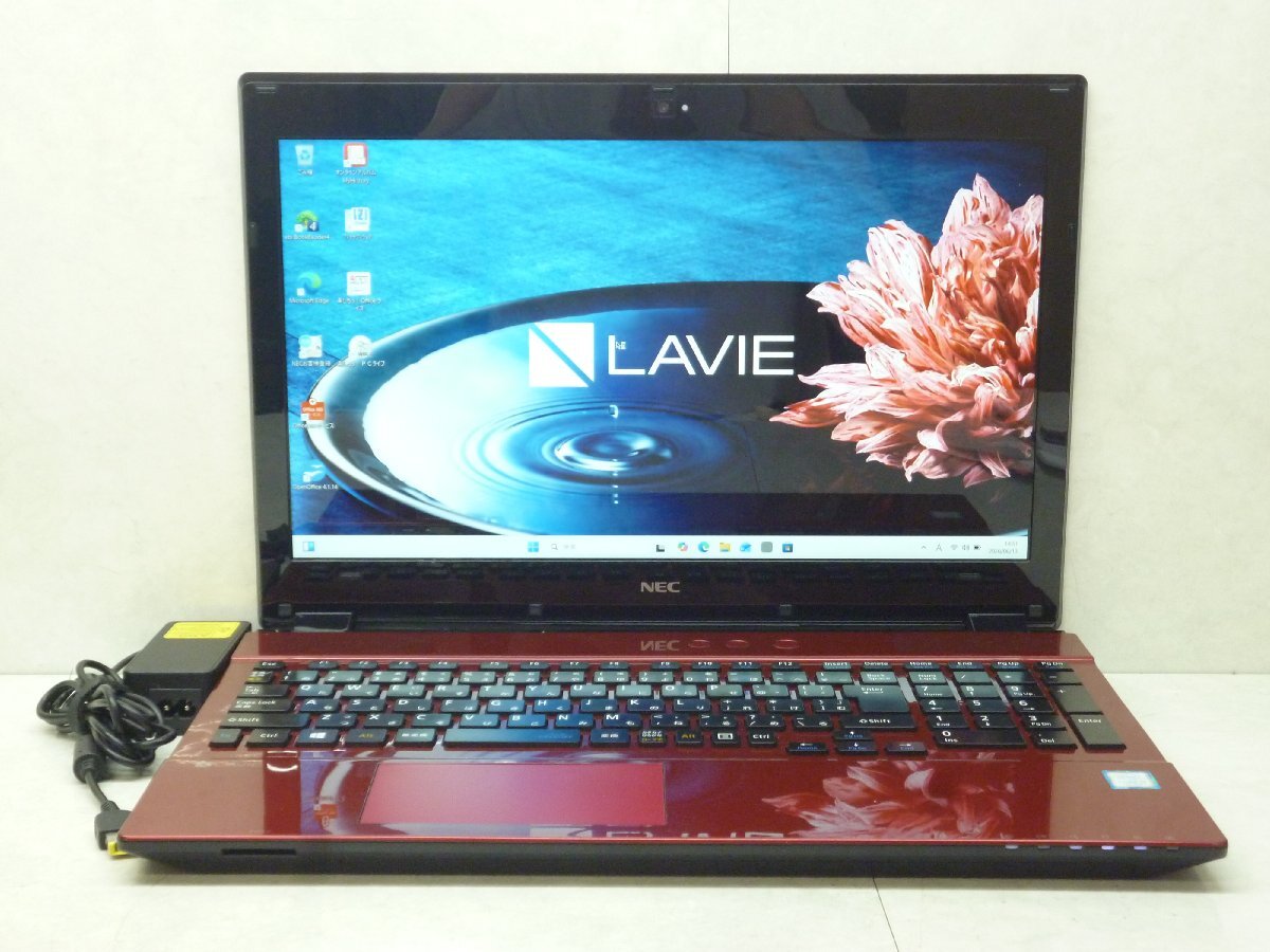☆第7世代☆NEC☆LaVie NS350/HAR☆Core i3 2.40GHz/4GB/1TB/高解像度1920×1080/BD/無線/Bluetooth/カメラ/Office/Win11 DtoD領域☆
