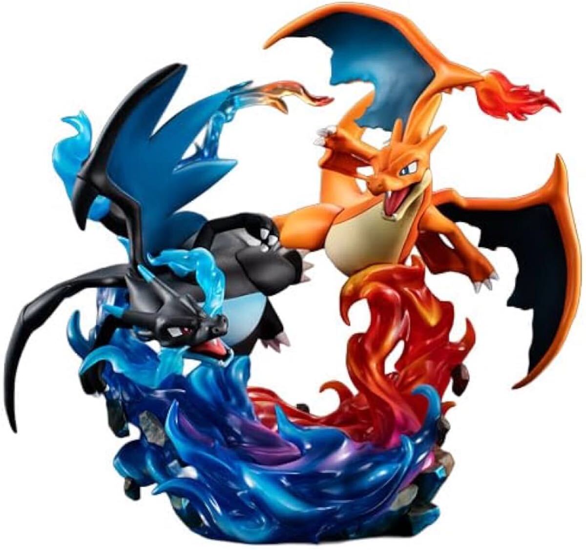 【1円】【未開封】G.E.M.EXシリーズ ポケットモンスター メガリザードンX＆メガリザードンY 完成品フィギュア