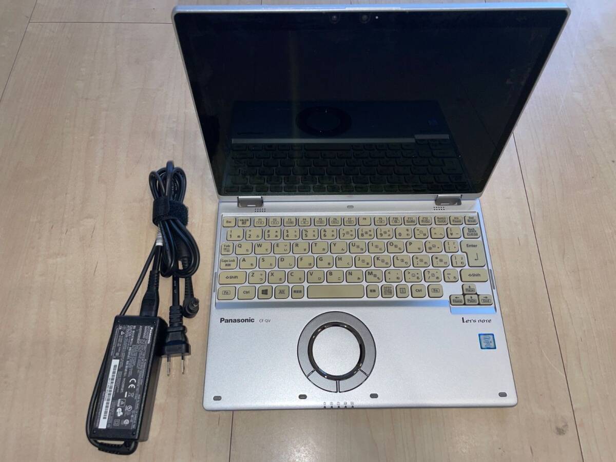 Panasonic レッツノート CF-QV8TFAVS Core i5-8365U 8GB SSD256GB Windows11 Office タッチ対応 動作確認済み 美品 _331