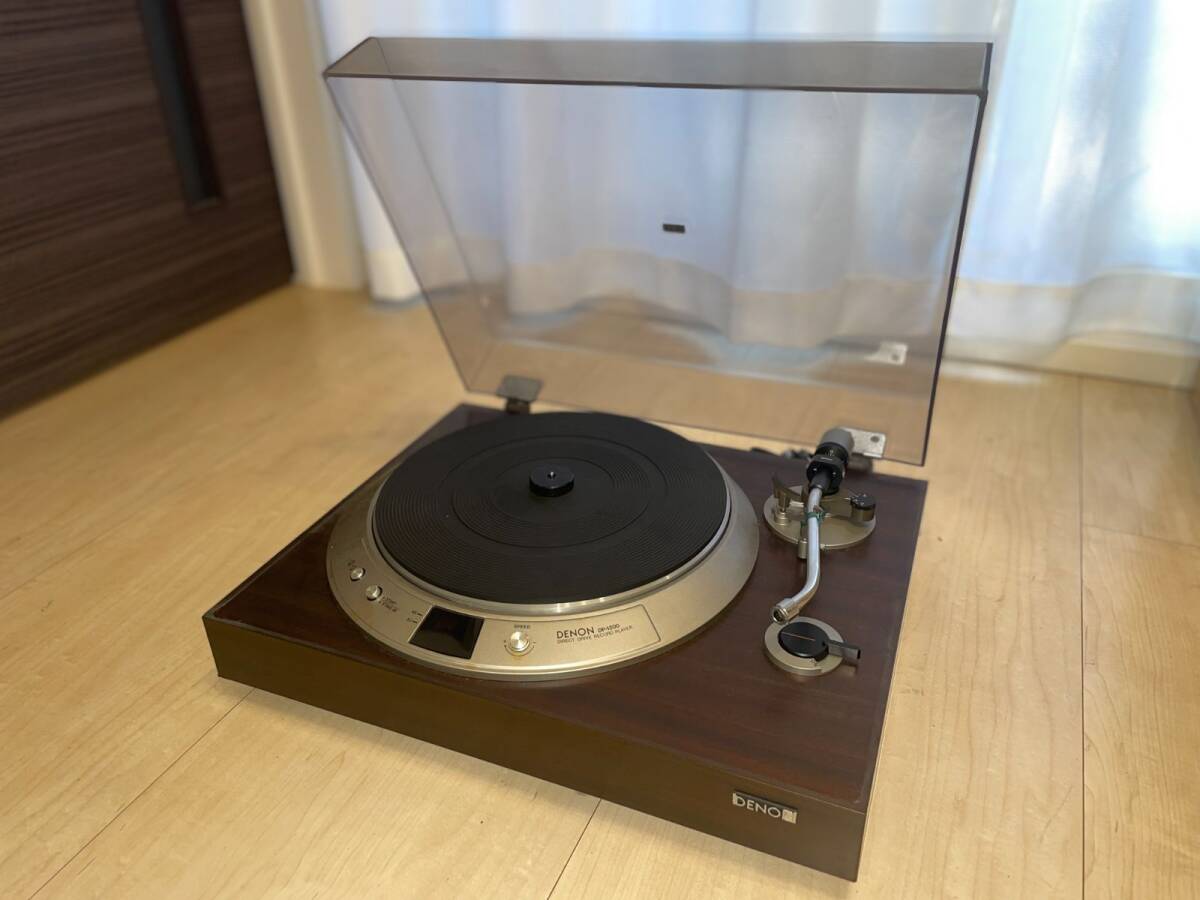 DENON デノン DP-1200 レコードプレーヤー ターンテーブル ダイレクトドライブ 動作確認済み 美品 即日発送 _332