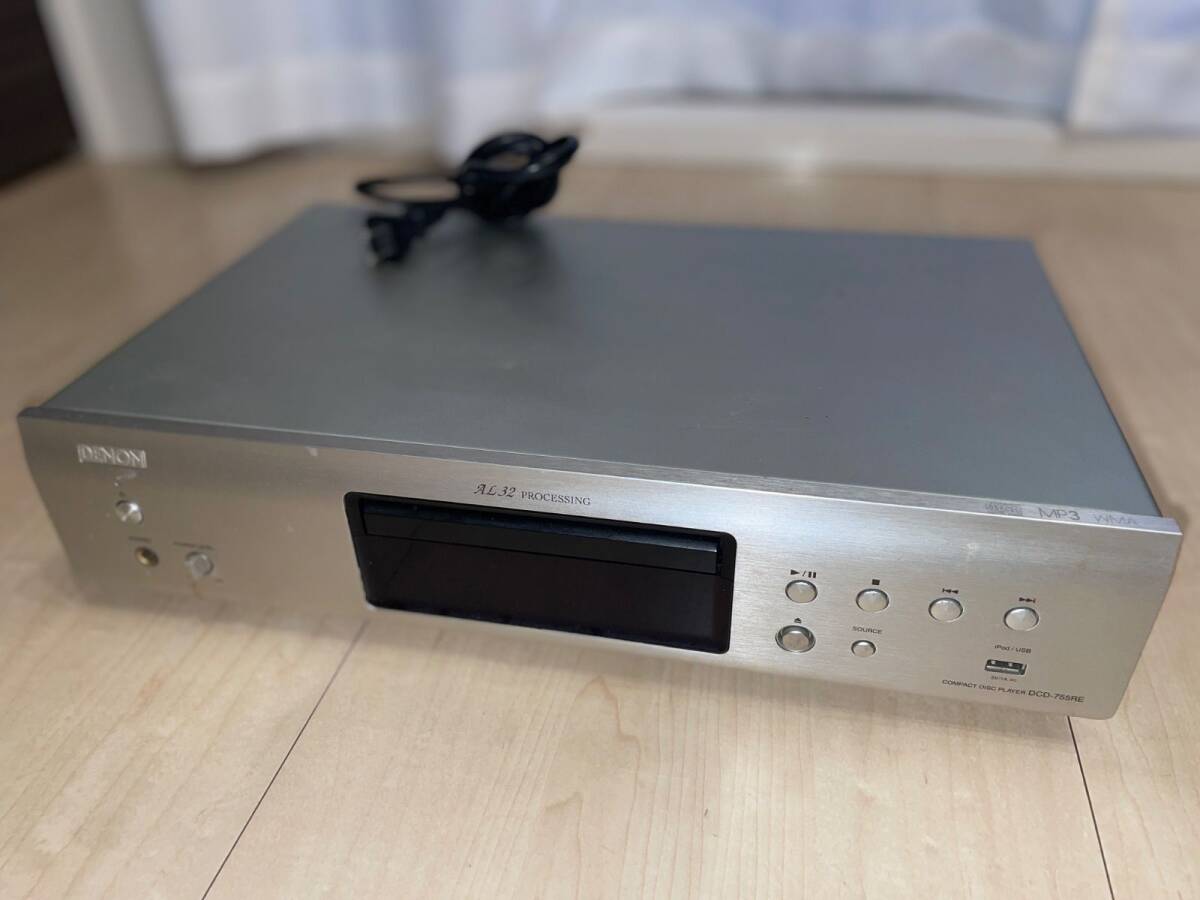 DENON デノン DCD-755RE CDプレーヤー 32bit DAC搭載 動作確認済み 良品 即日発送 _346