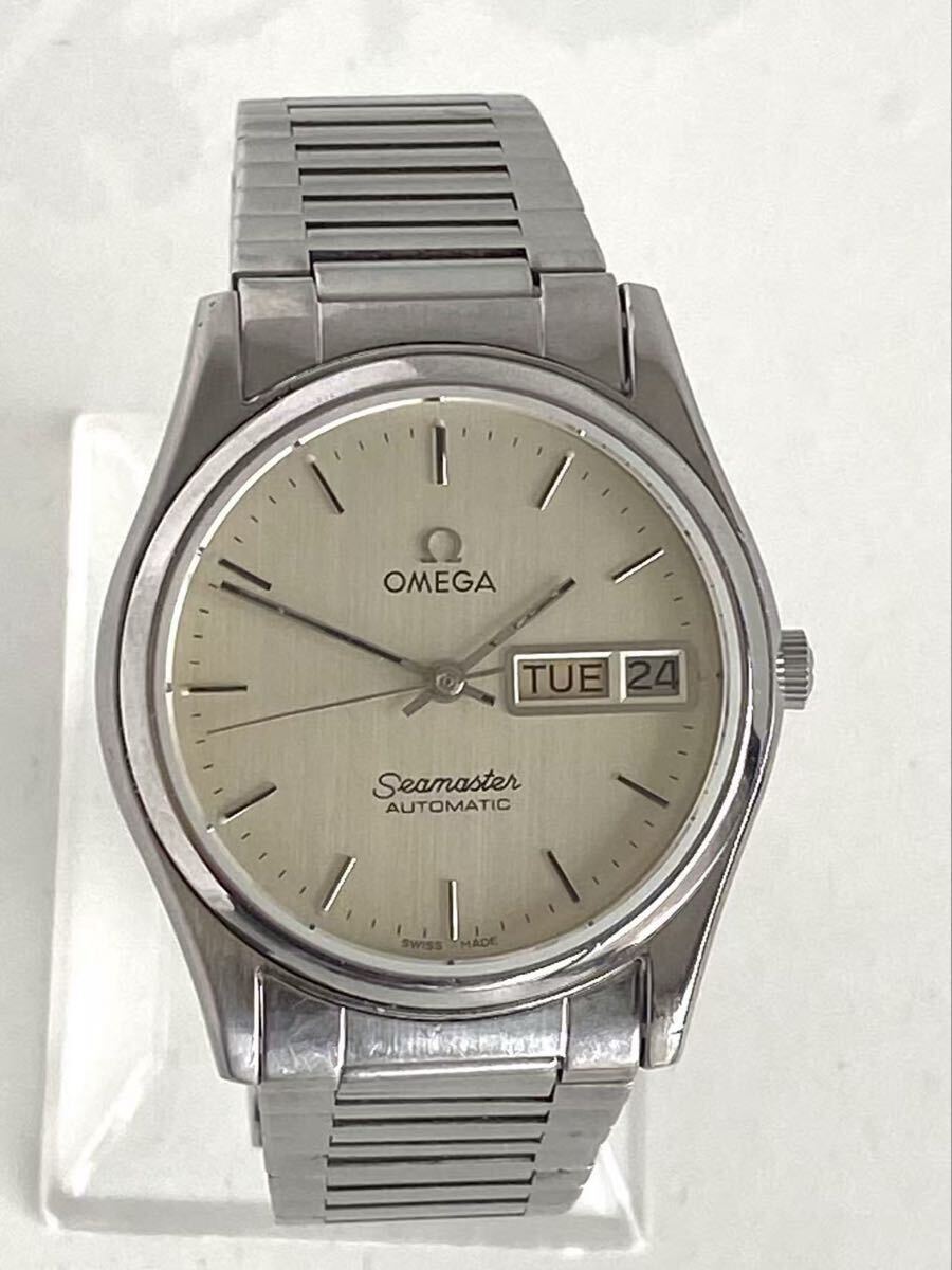 Omega オメガ Seamaster シーマスター men’s メンズ watch 腕時計 35mm AUTO AT cal.1020 自動巻 SS 稼働中
