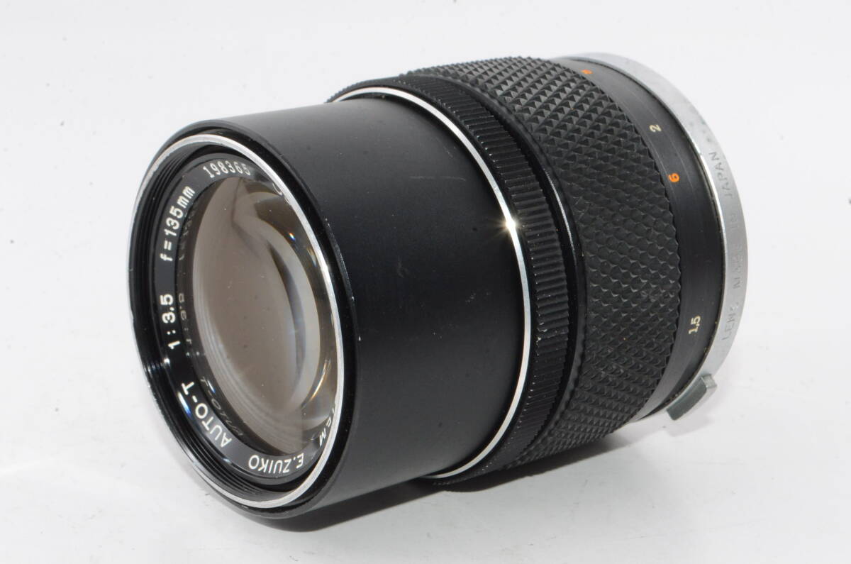 【外観特上級】OLYMPUS OM-SYSTEM E Zuiko Auto-T 135mm f3.5　#e9301