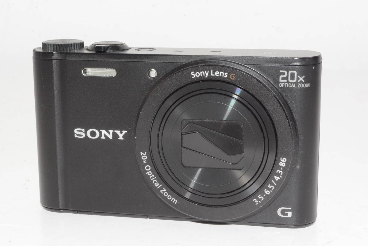 【外観特上級】SONY Cyber-shot ブラック DSC-WX350 デジタルカメラ ソニー　#v3368