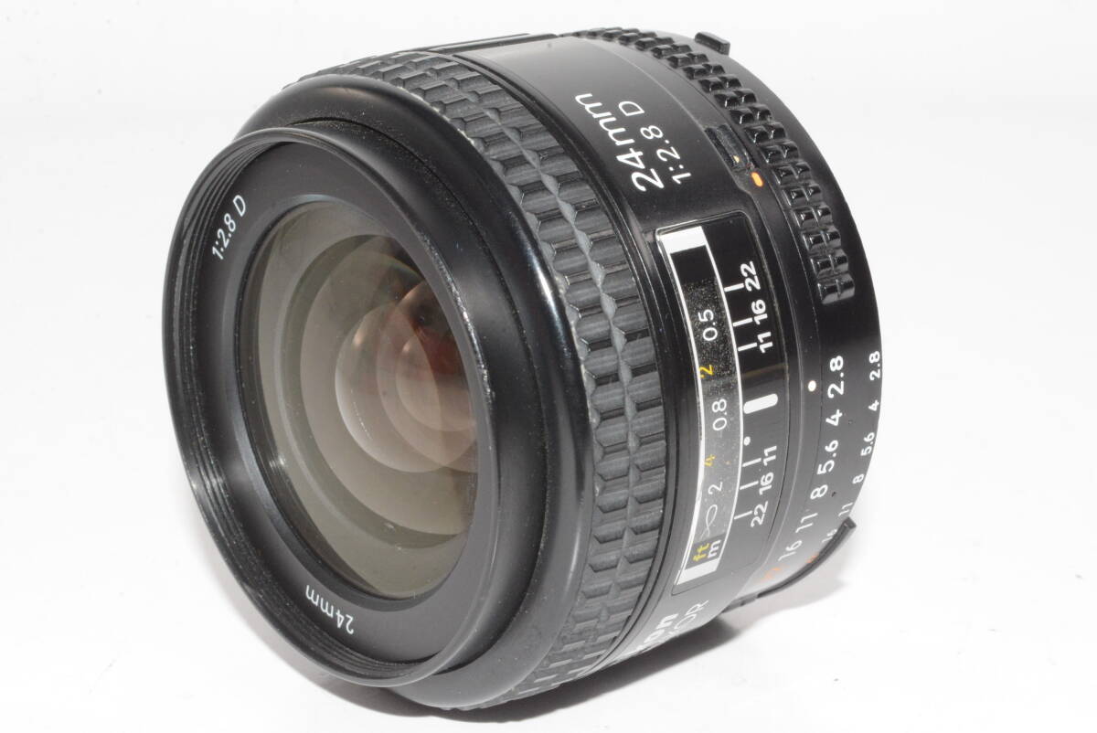 【外観特上級】NIKON ニコン AF NIKKOR 24mm F2.8 D　#v3375