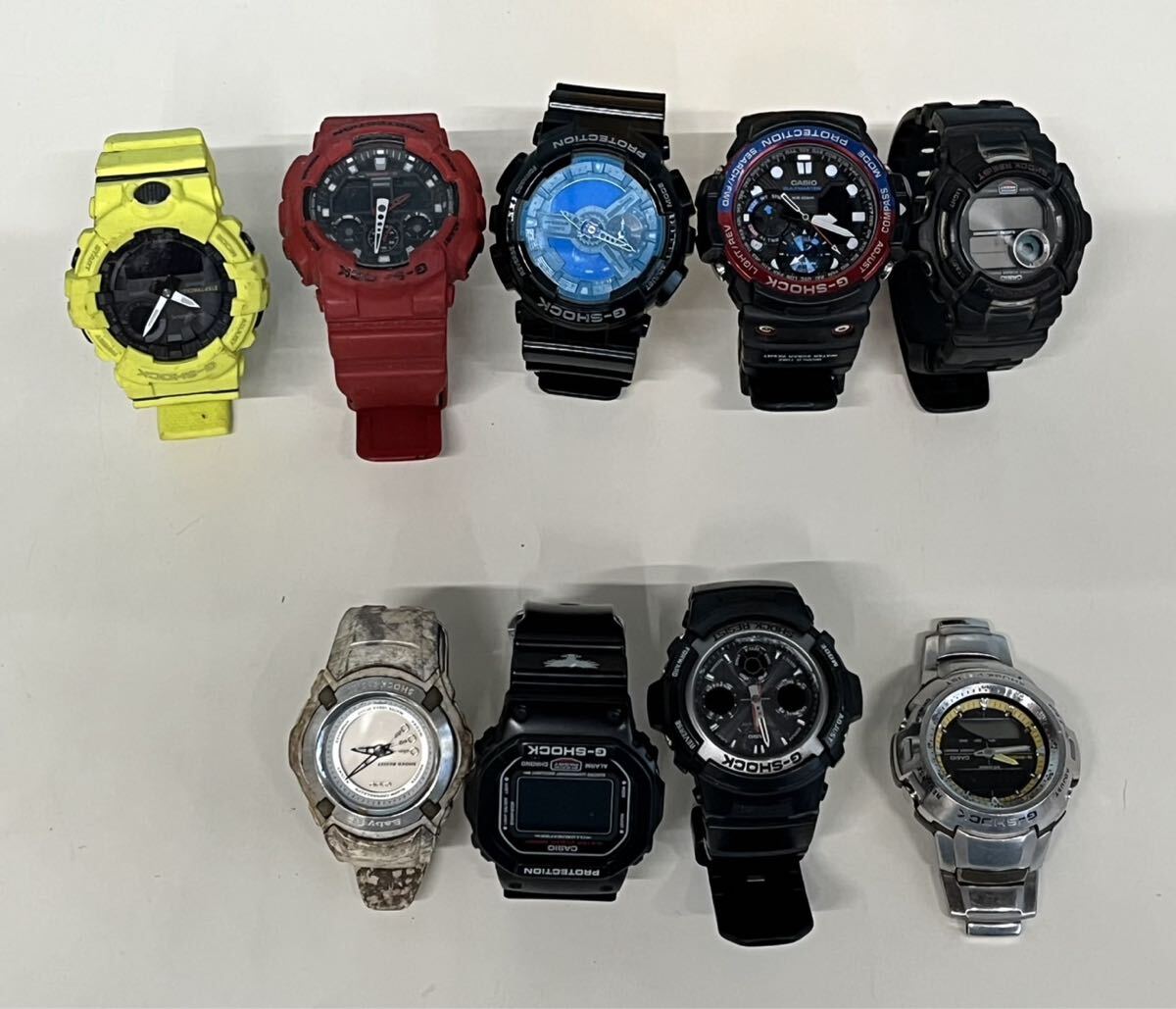 CASIO カシオ G-SHOCK/Baby-G 腕時計　計9本まとめ　動作未確認　中古現状品　(60s) A