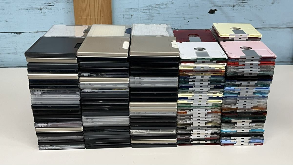 MDディスク　計約230個まとめ　動作未確認　記録媒体　中古現状品(80s)