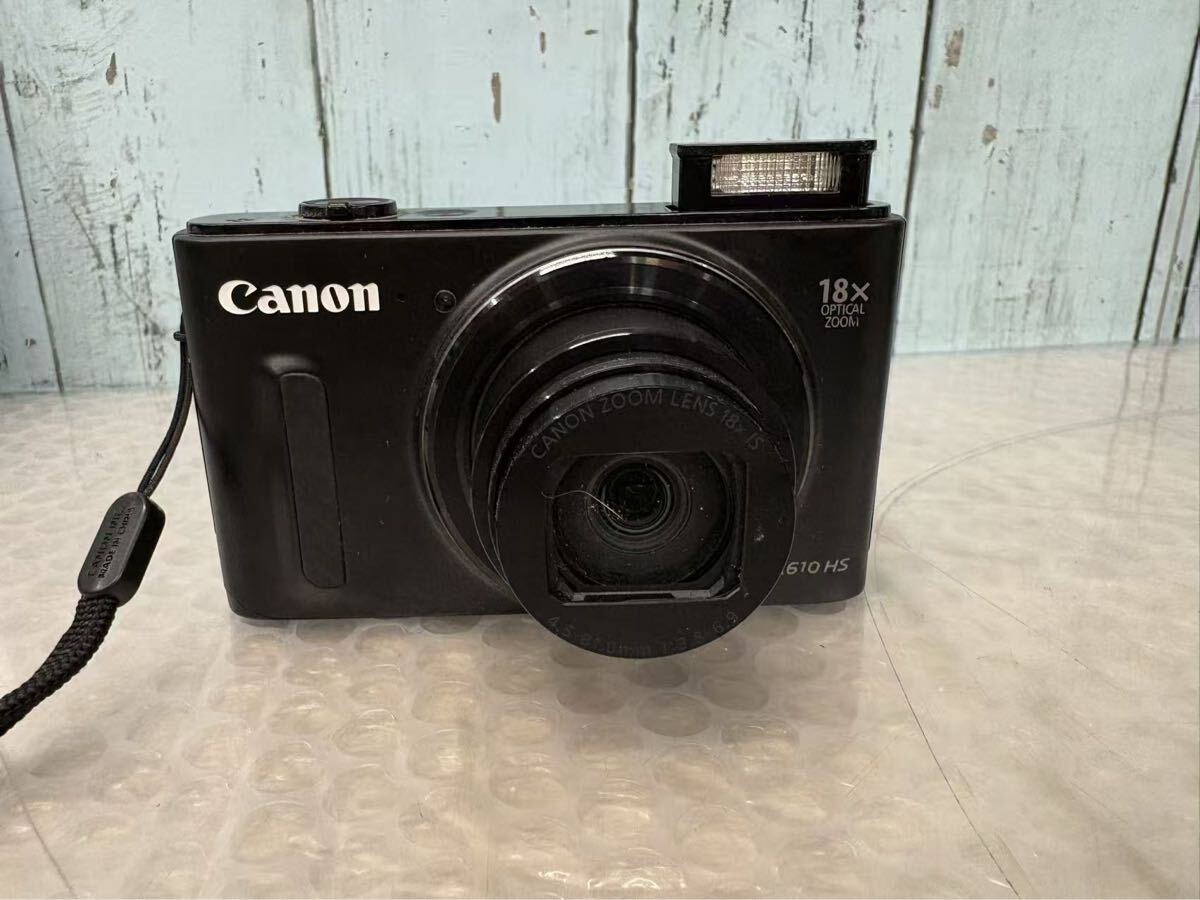 Canon SX610 HS PC2191，撮影OK その他動作未確認　液晶ひび割れあり　本体のみ　中古現状品　ジャンク（60s）H-2
