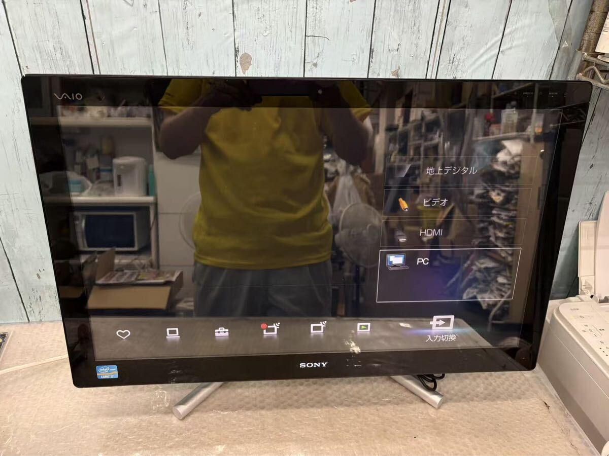 SONY SVL241A11N，通電OK，OS起動不可　その他動作未確認　本体のみ　アダプター無し　中古現状品　らくらく家財便Sランク発送