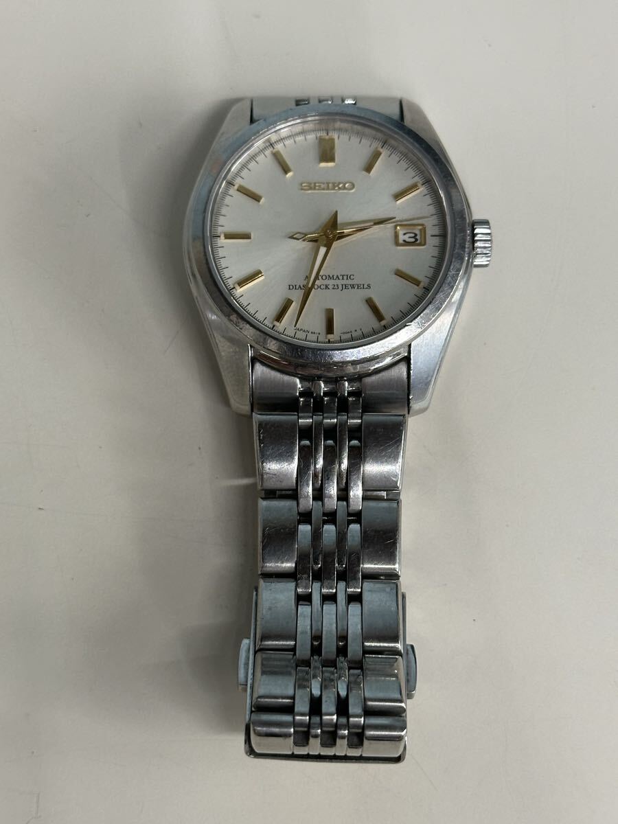 SEIKO セイコー 自動巻き 6r15 00A0 メンズ腕時計　動作OK 付属品なし　中古現状品(60s)x-1