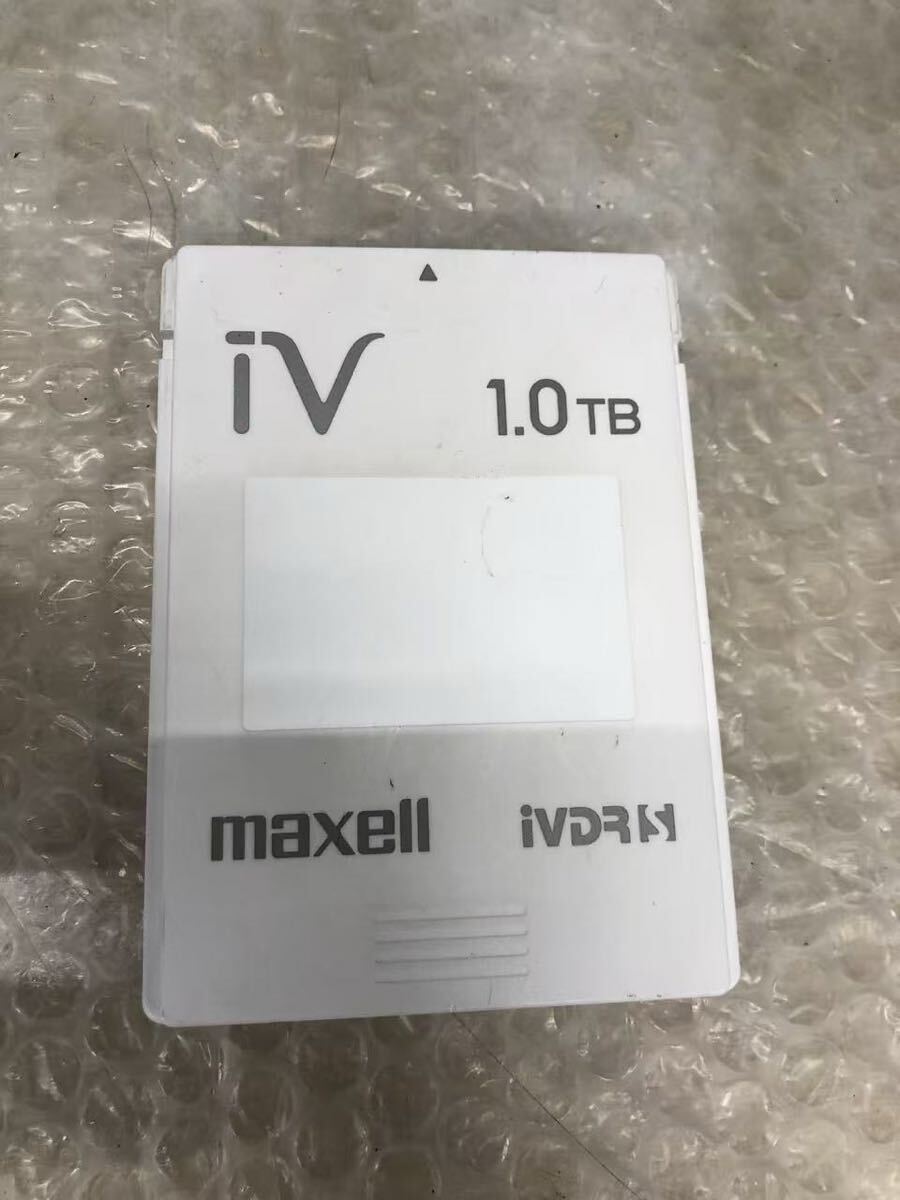 maxell iVDRS 1TB，動作未確認　中古現状品　ジャンク（60s）