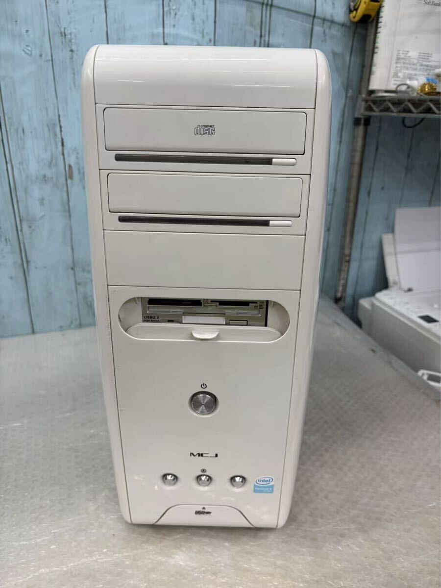 PC本体，OS起動OK，P4 CPU/2GB/250GB，その他動作未確認　本体のみ　中古現状品（160s）