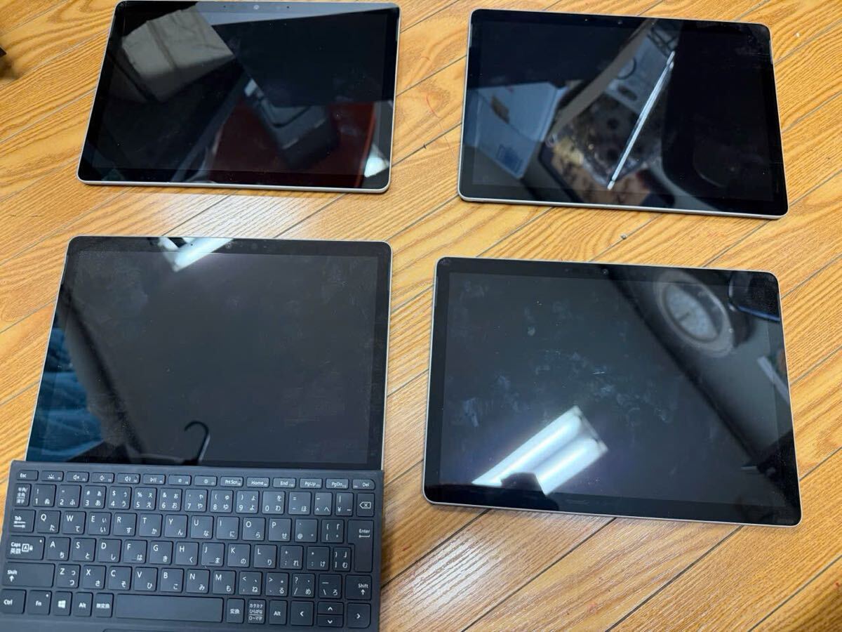 Microsoft Surface 1926 64GB 4台まとめ売り キーボード付あり 動作未確認 ジャンク 部品取り