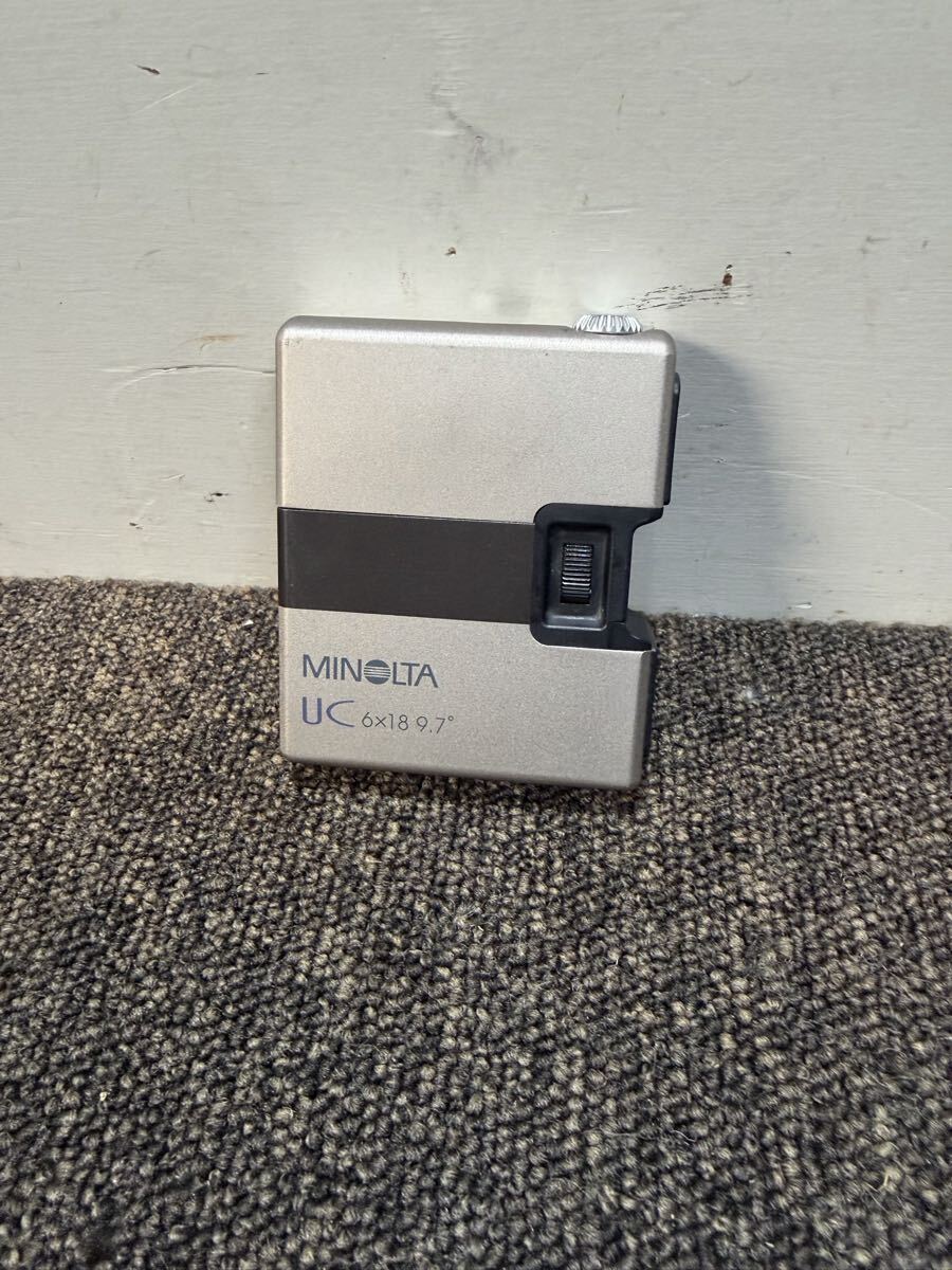 MINOLTA UC 6×18 9.7° 双眼鏡 コンパクト オペラグラス ミノルタ ケースなし 動作確認済み