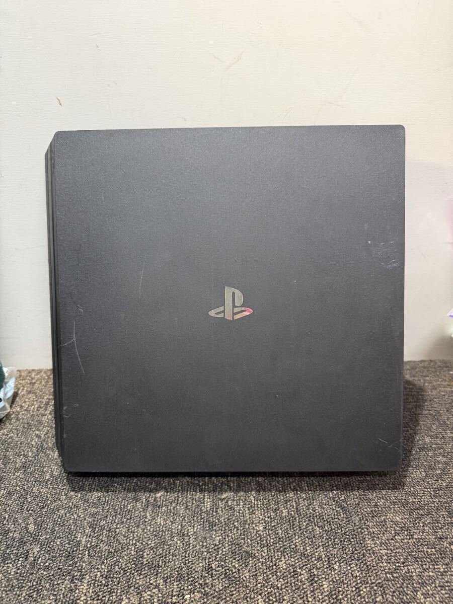 SONY PlayStation 4 Pro CUH-7000B 本体のみ 通電確認の　現状渡し PS4 ソニー