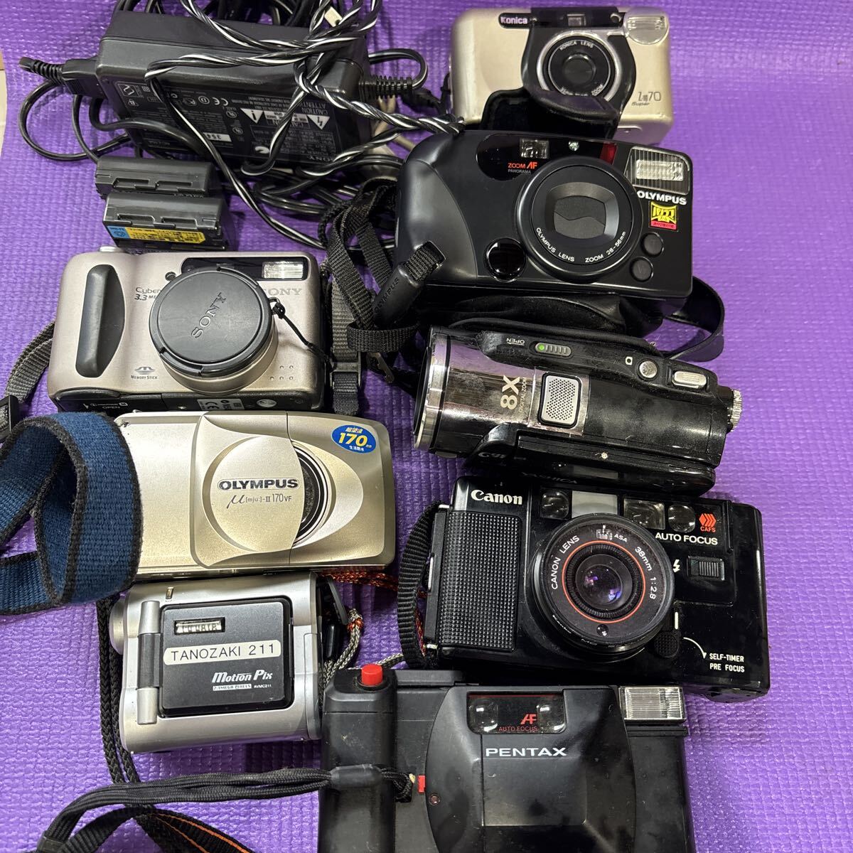 OLYMPUS Canonなど　 フィルムカメラ　カメラ ジャンク品まとめ売り