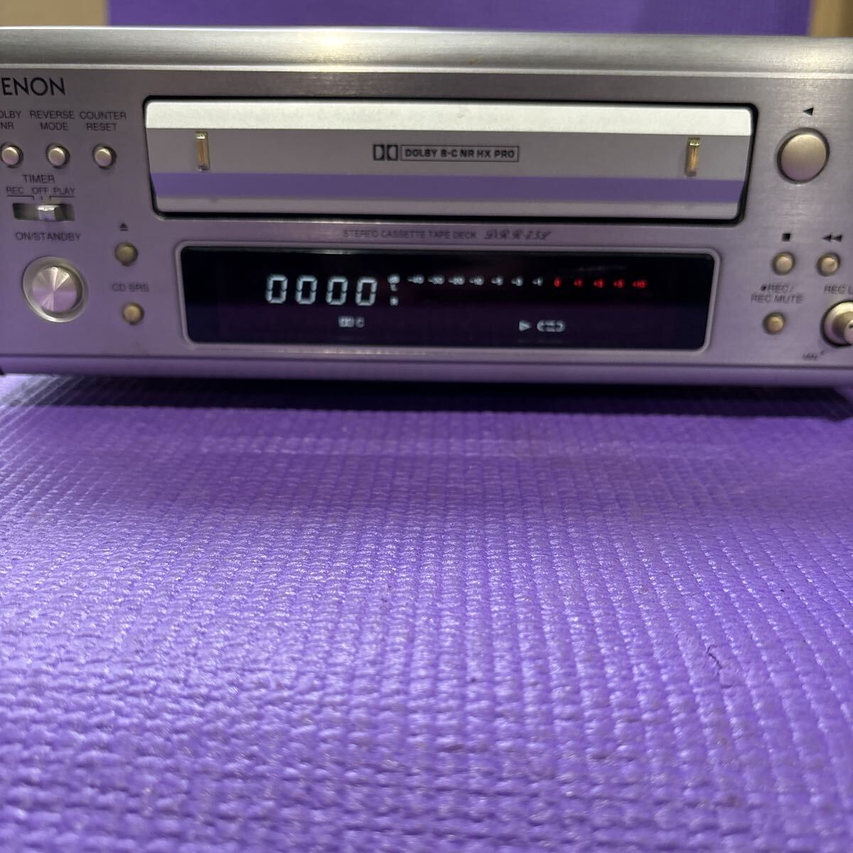DENON デノン(デンオン) DRR-7.5L オートリバースカセットデッキ ジャンク品