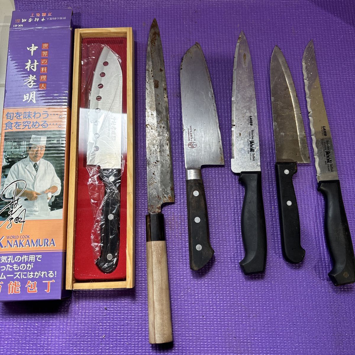 柳刃包丁 万能包丁 料理包丁 調理器具　中古，新品まとめ売り
