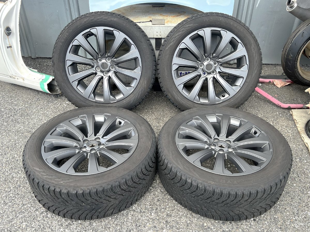 中古 ランドローバー 純正ホイール 20インチ 8.5J +45 PCD108 5H タイヤ付き4本セット レンジローバーヴェラール 等