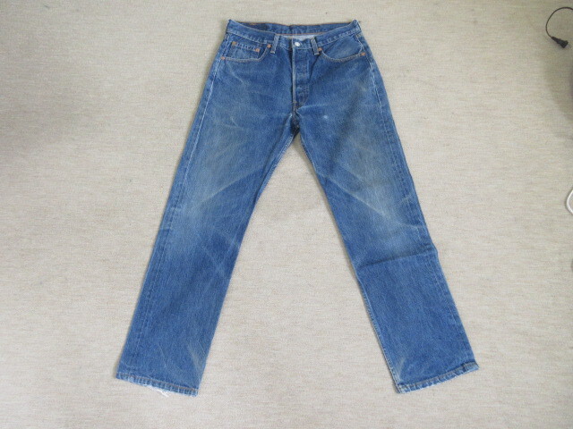 e011★USA製　復刻　Levi's　リーバイス　501XX　ストレートデニム　中古品