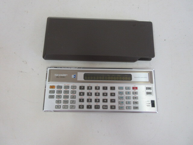 e019★天才電卓　ピタゴラス　EL-5101　ジャンク品