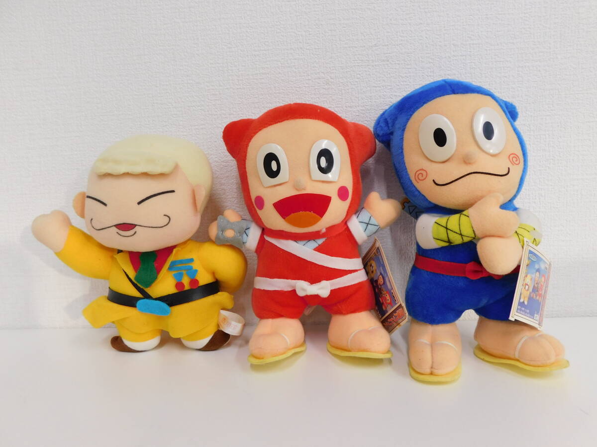 難あり パタリロ！ 忍者ハットリくん ハットリシンゾウ ハットリカンゾウ ぬいぐるみおまとめ 経年品 希少 レトロ 当時物 激安1円スタート