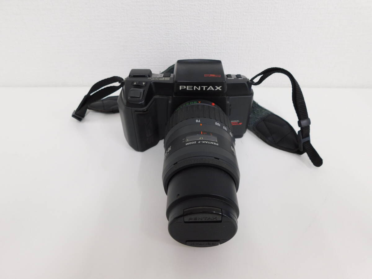 PENTAX ペンタックス SFXN ボディ PENTAX-F ZOOM 70-200mm レンズ 一眼レフ フィルムカメラ ジャンク 現状品 激安1円スタート