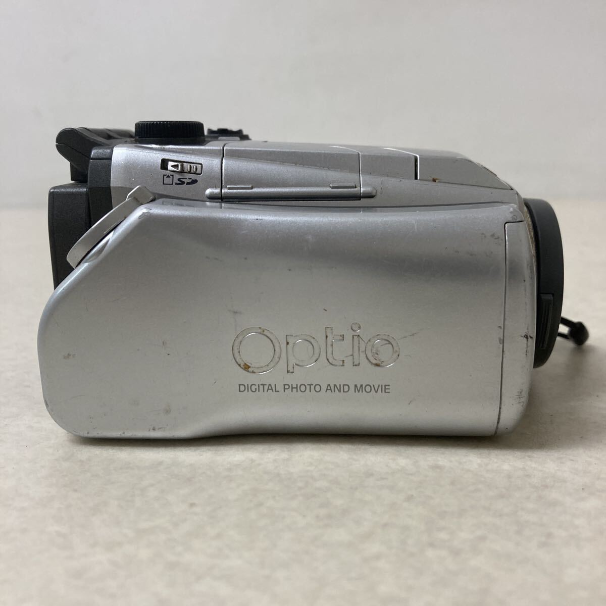 0805J5 PENTAX ペンタックス デジタルビデオカメラ Optio MX4 シルバー 動作確認済み
